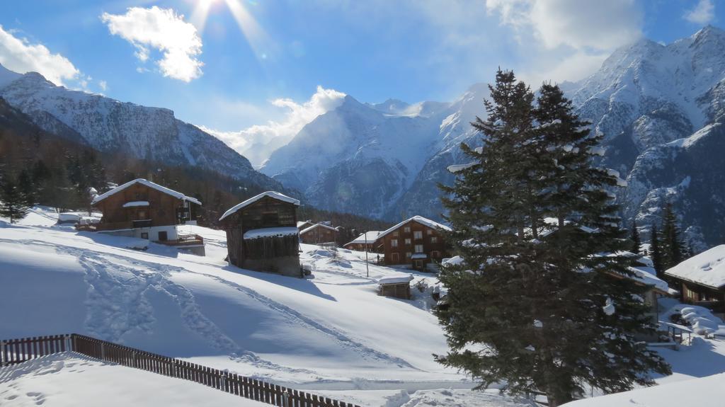 Chalet Safran Grachen Ngoại thất bức ảnh